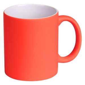 LASSI NEON,keramička šolja za sublimaciju,naranžasta