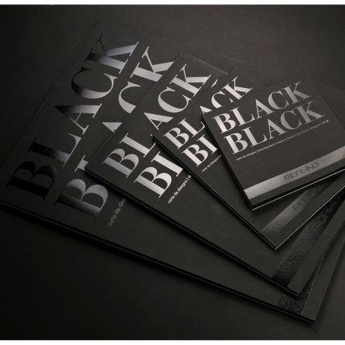 Blok FABRIANO Black Black 24X32 300G 19100391 slika 1