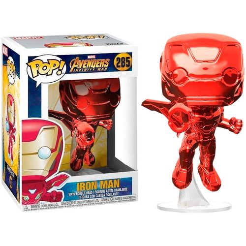 POP figure Marvel Avengers Infinity War Iron Man Red Exclusive slika 1