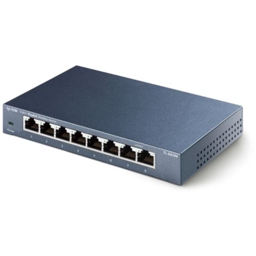 TP-Link TL-SG108, 8-port GbE switch, metalno slika 1
