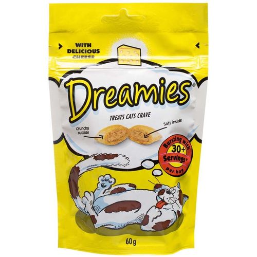 DREAMIES Poslastica za mačke sa sirom, 60g slika 1