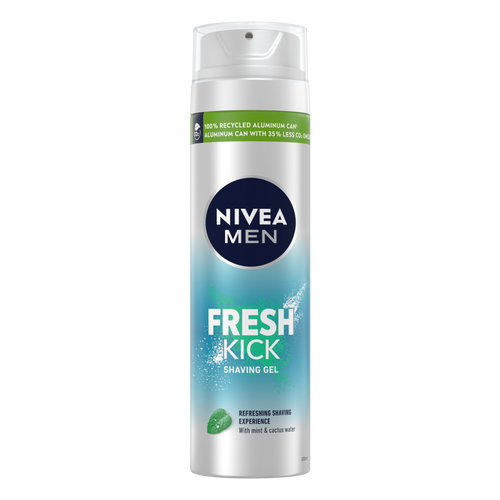 NIVEA Men Fresh kick gel za brijanje 200ml slika 1