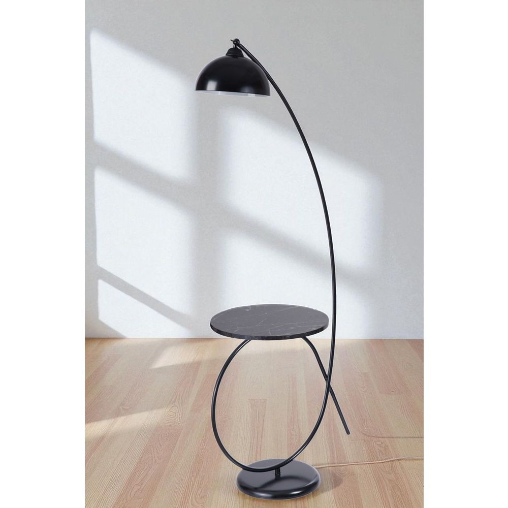 Opviq Podna lampa 408, crna slika 1