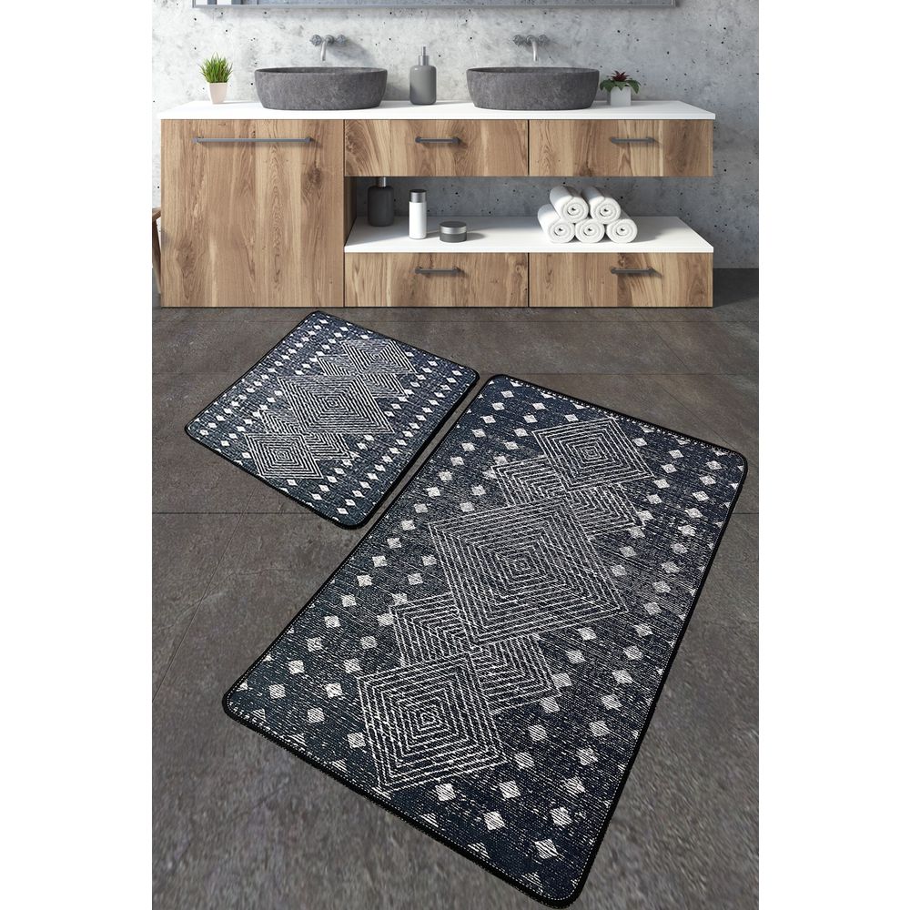 Set Kupatilskih Prostirki Geesle Multicolor (2 Komada) slika 1