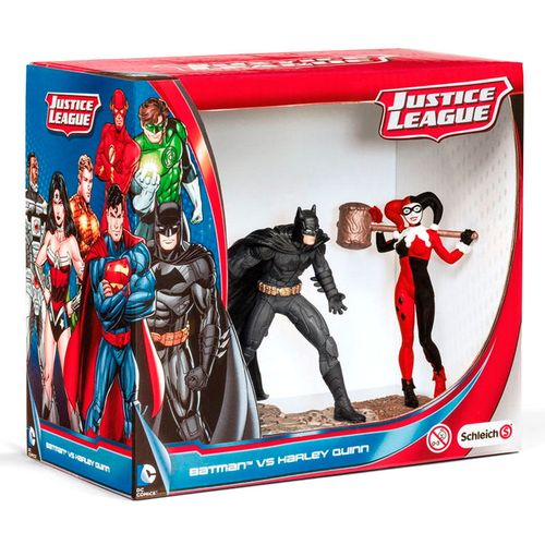 DC Comics Justice League Batman vs Harley Quinn figure slika 2