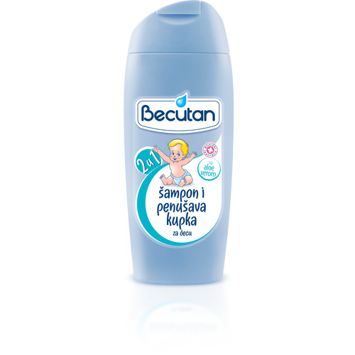 Becutan 2 u 1 šampon i kupka 200ml slika 1