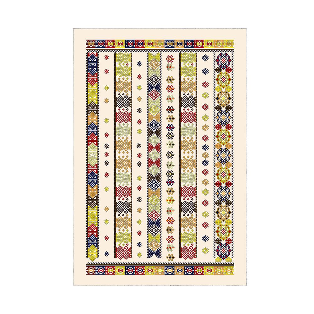 Set višebojnih kupatilskih prostirki KT474 (2 komada) slika 2