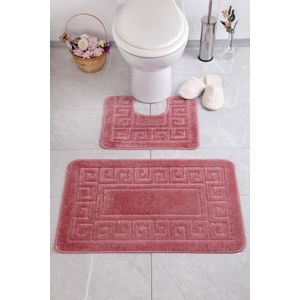 Ethnic - Dusty Rose Dusty Rose Bathmat Set (2 Pieces)