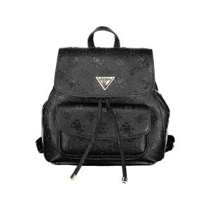 GUESS JEANS WOMEN'S BACKPACK BLACK