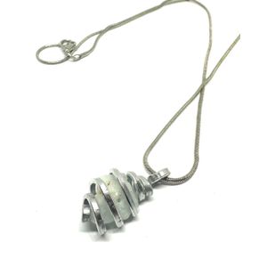 Poludrago kamenje Ogrlica In Wire - Akvamarin