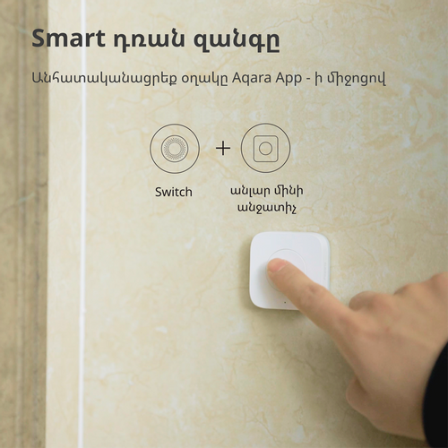 Aqara Wireless Mini Switch: Model No: WXKG11LM slika 38