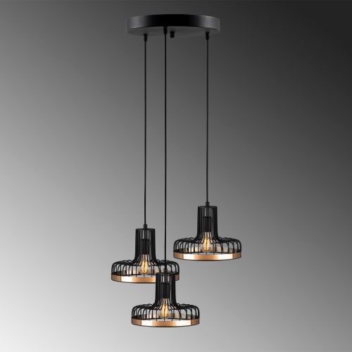 Fellini - MR - 776 Black
Copper Chandelier slika 4