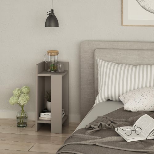 Elos left - Light Mocha Light Mocha Nightstand slika 1