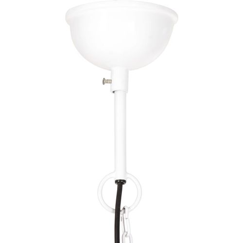 Industrijska viseća svjetiljka 25 W bijela okrugla 40 cm E27 slika 34