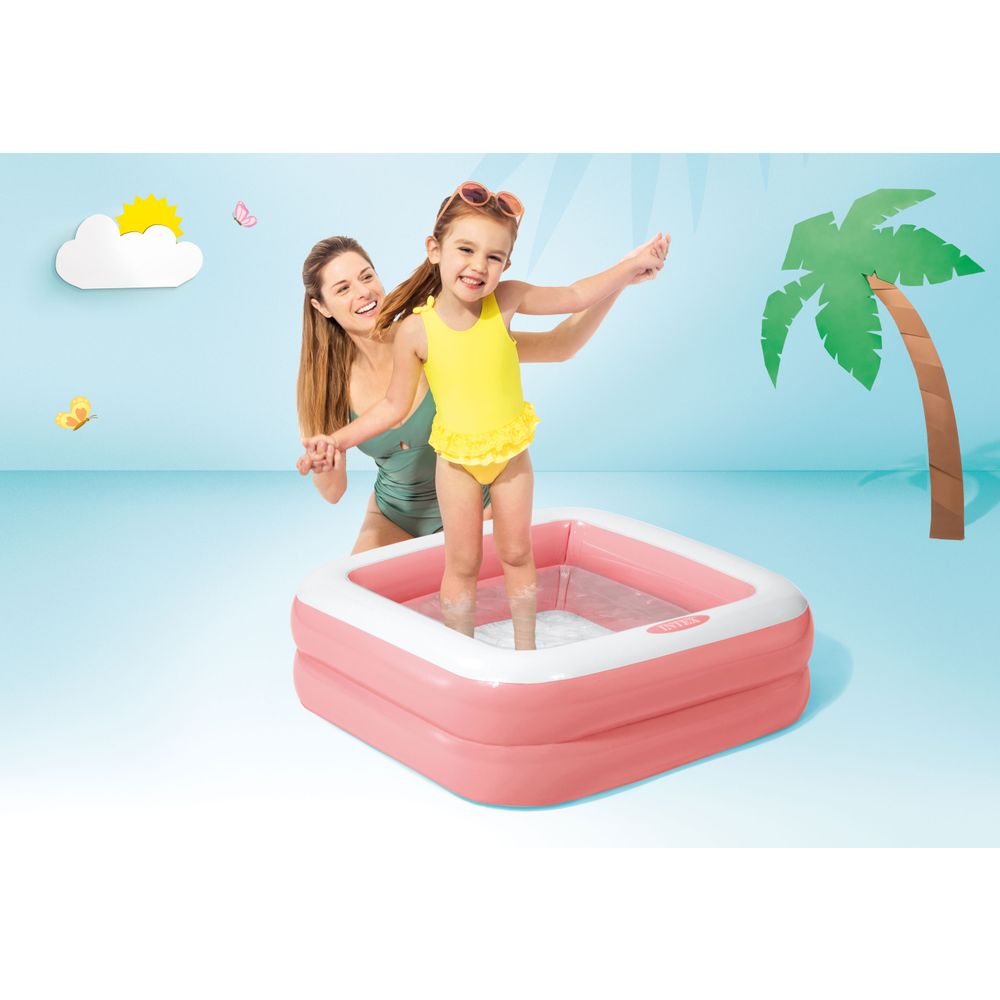 INTEX 57100 dječji bazen na napuhavanje rozi slika 2