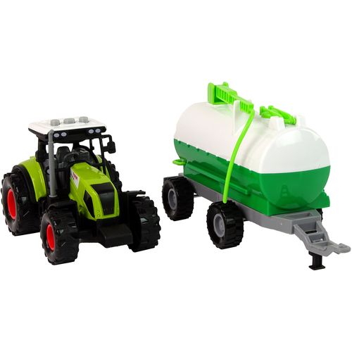 Traktor sa cisternom zeleno-bijela slika 5