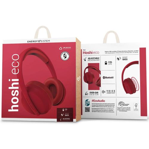 ENERGY SISTEM Hoshi ECO Red Bluetooth slušalice sa mikrofonom crvene slika 6