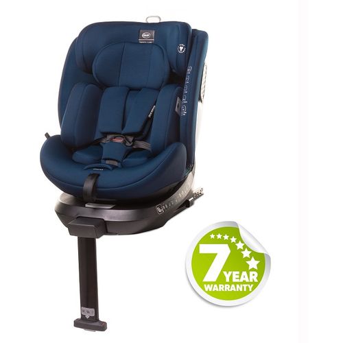 4BABY autosjedalica I-Size (40-150 cm) Enzo-fix navy blue slika 1