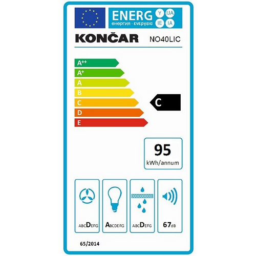 Končar otočna napa NO40LIC slika 2