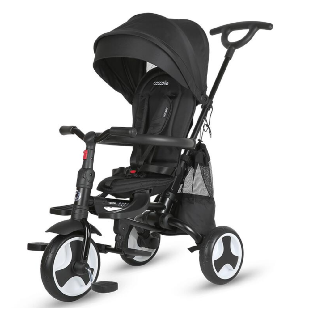 Coccolle Sklopivi rotirajući tricikl Spectra Plus Premium Line, Jet Black slika 7