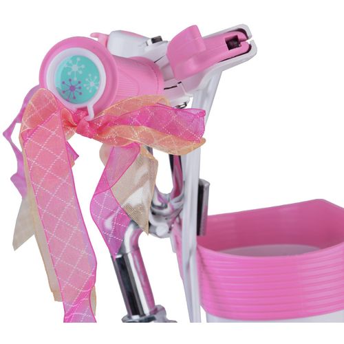 RoyalBaby bicikl 18″ Little Swan Pink slika 9