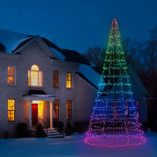 Twinkly, Light Tree pametne lampice, mat+difuzni, 300L 5mm, 2m drvo slika 3