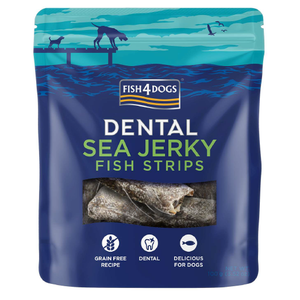 Fish4Dogs  Dental Sea Jerky Strips 100 g