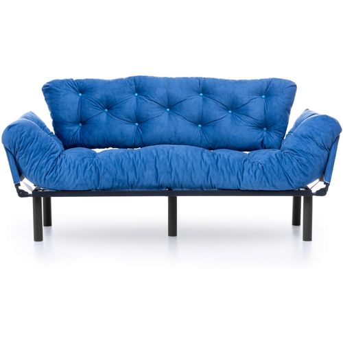 Nitta Triple - Blue Blue 3-Seat Sofa-Bed slika 3