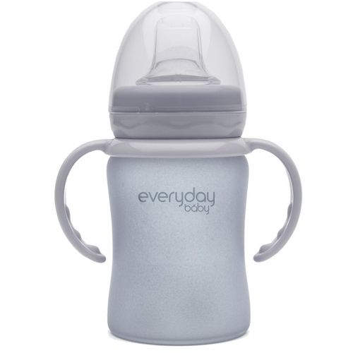 Everyday baby staklena čaša Sippy, 150ml Healthy+, Siva slika 1