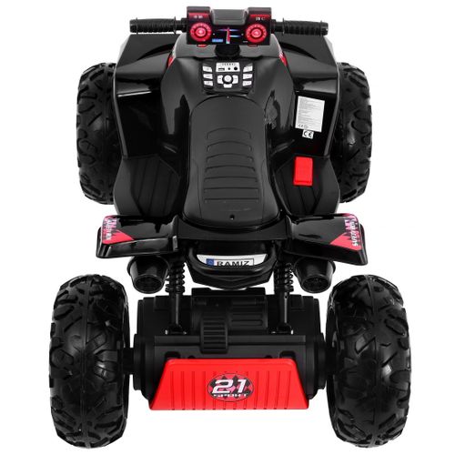 Quad na akumulator Sport Run 4 x 4 - crni slika 3