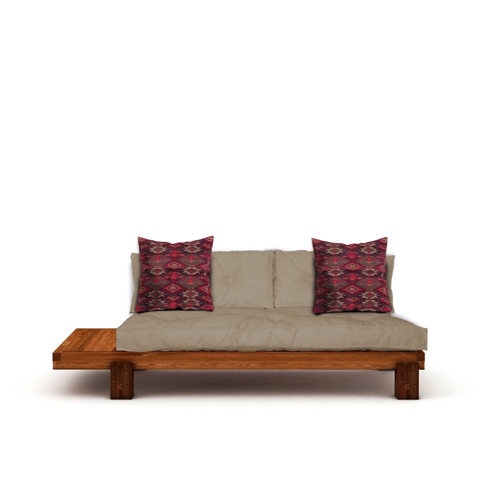 Lounger CPT8311-200, boje teak i kamel slika 4