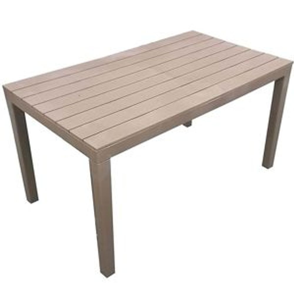 Stol Sumatra bež 138x78x72 (taupe) slika 1
