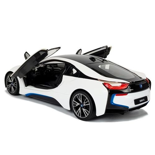 Licencirani auto na daljinsko upravljanje BMW i8 Rastar - bijeli slika 3