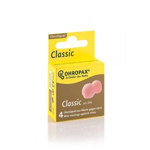 OHROPAX CEPOVI ZA USI CLASSIC A4 - Voštani Čepići za Uši protiv Buke