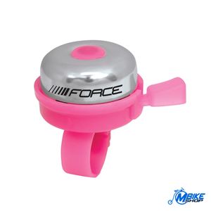 Force Zvonce za bicikl Classic Pink Steel