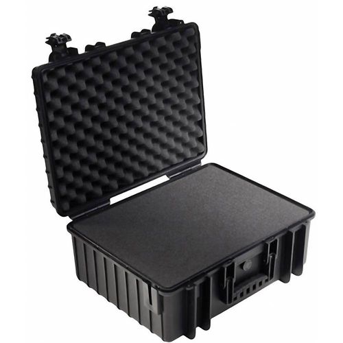 B &amp; W International Outdoor kofer  outdoor.cases Typ 6000 32.6 l (Š x V x D) 510 x 420 x 215 mm crna 6000/B/SI slika 1
