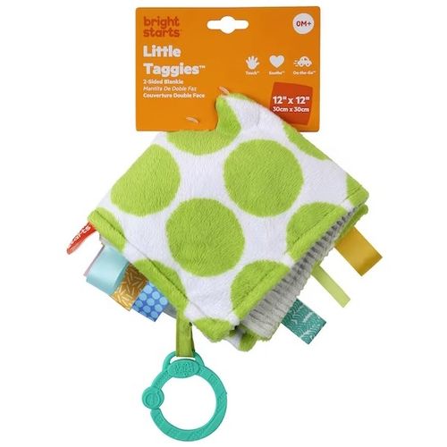 Bright Starts Little Taggies Zelena 30x30cm 12304 slika 1