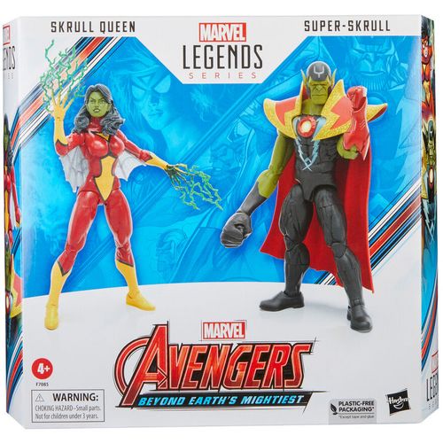 Marvel Avengers Beyond Earth Mightiest Skrull Queen & Super Skrull figures 15cm slika 2
