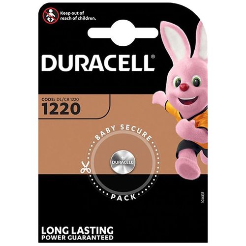 Duracell baterija dugmasta litijum CR1220 slika 1