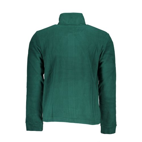 GIAN MARCO VENTURI MEN'S GREEN ZIP SWEATSHIRT slika 2