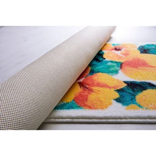 Colourful Cotton Kupaonski tepih, Flower Dust - Yellow (80 x 140) slika 3