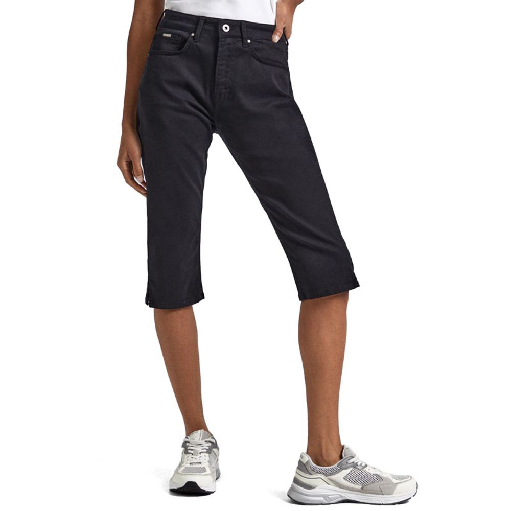 Pepe Jeans Kratke hlače Sorts Skinny Crop Hw slika 1