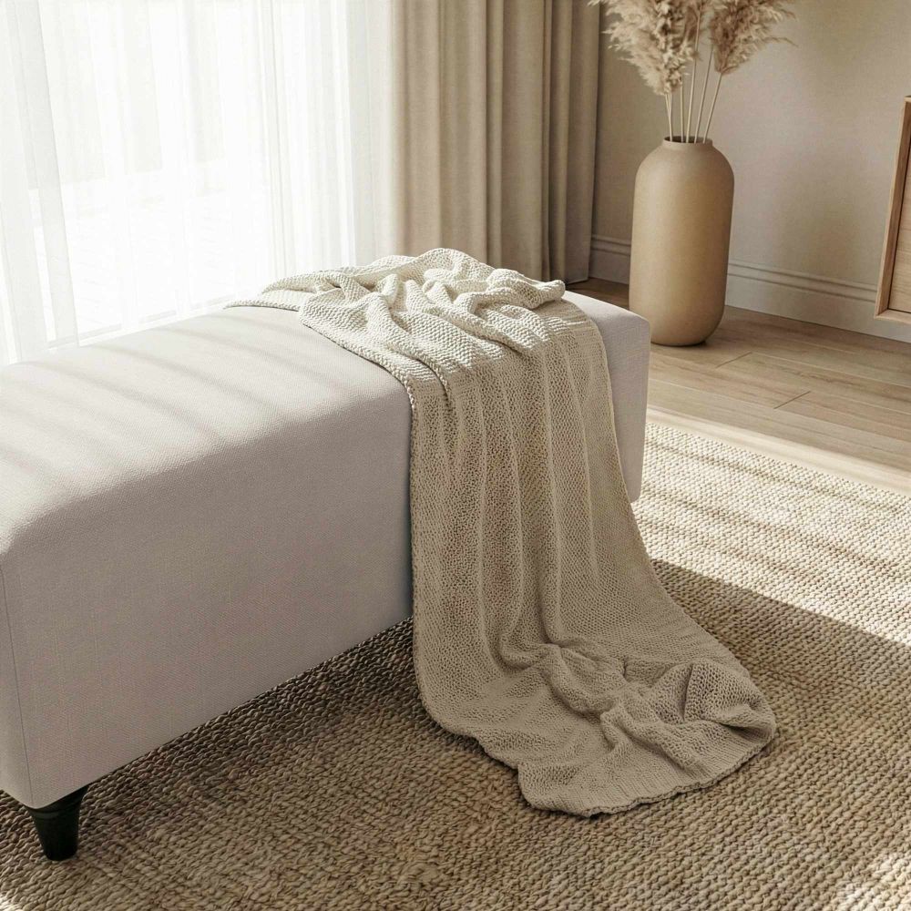 Pouffe Flavia - Bež slika 3