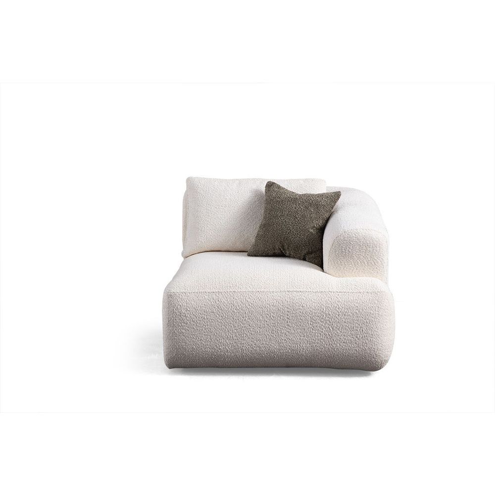 Ugaona Sofa Sofia (L1 + O1 + C + O1 + 1R) - bijela slika 8