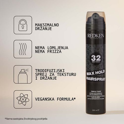 Redken Styling by Redken Max Hold Hairspray 300ml slika 7