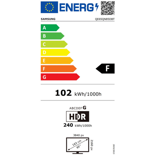 Samsung televizor Neo QLED QE65QN85DBTXXH slika 2