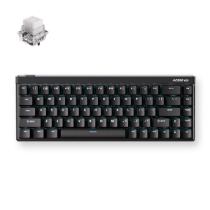 MCHOSE Ace 68 Air Hall Effect Magnetic Switch Gaming Keyboard-Ultra Esports, Crna, HR znakovi