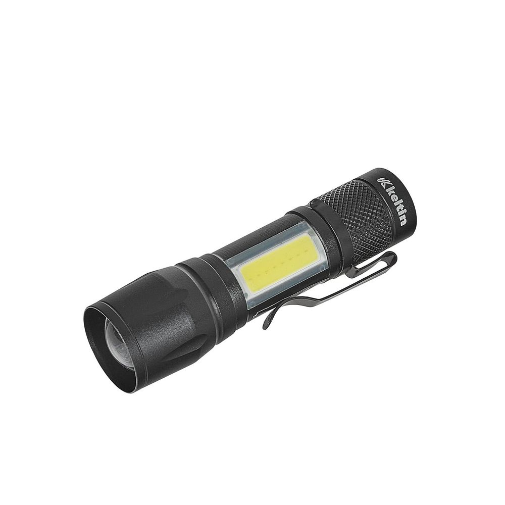 Mini taktička svjetiljka LED COB 10W 500mAh 500lm IPX5 slika 2