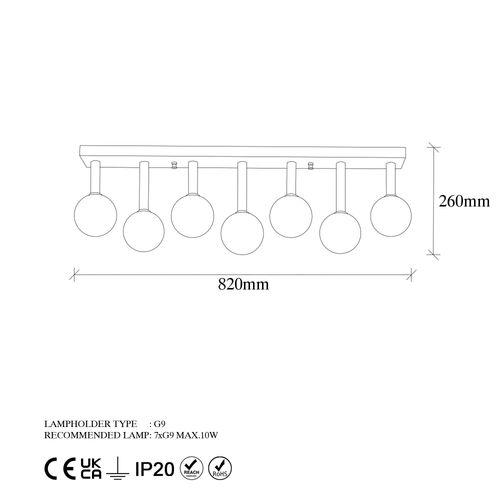 Opviq Luster, 942FLG1299 slika 5