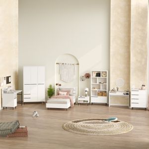 ON27-W White Young Room Set